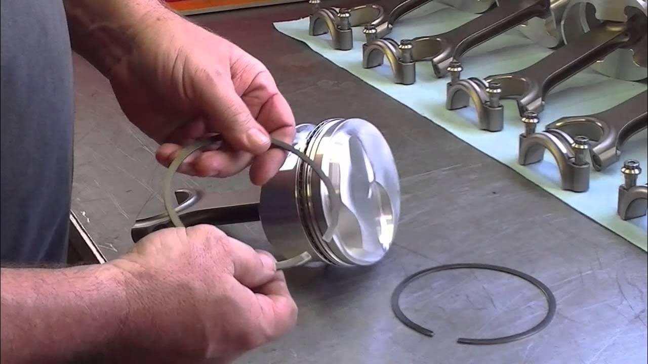How to install piston rings youtube