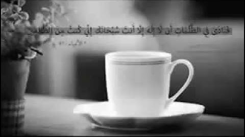 وذا النون إذ ذهب مغاضباً القارئ الشيخ وديع اليمني