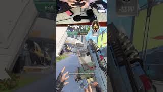 1v5 Apex Ranked Clutch 😱 #gaming #apexlegends #apexlegendsclips