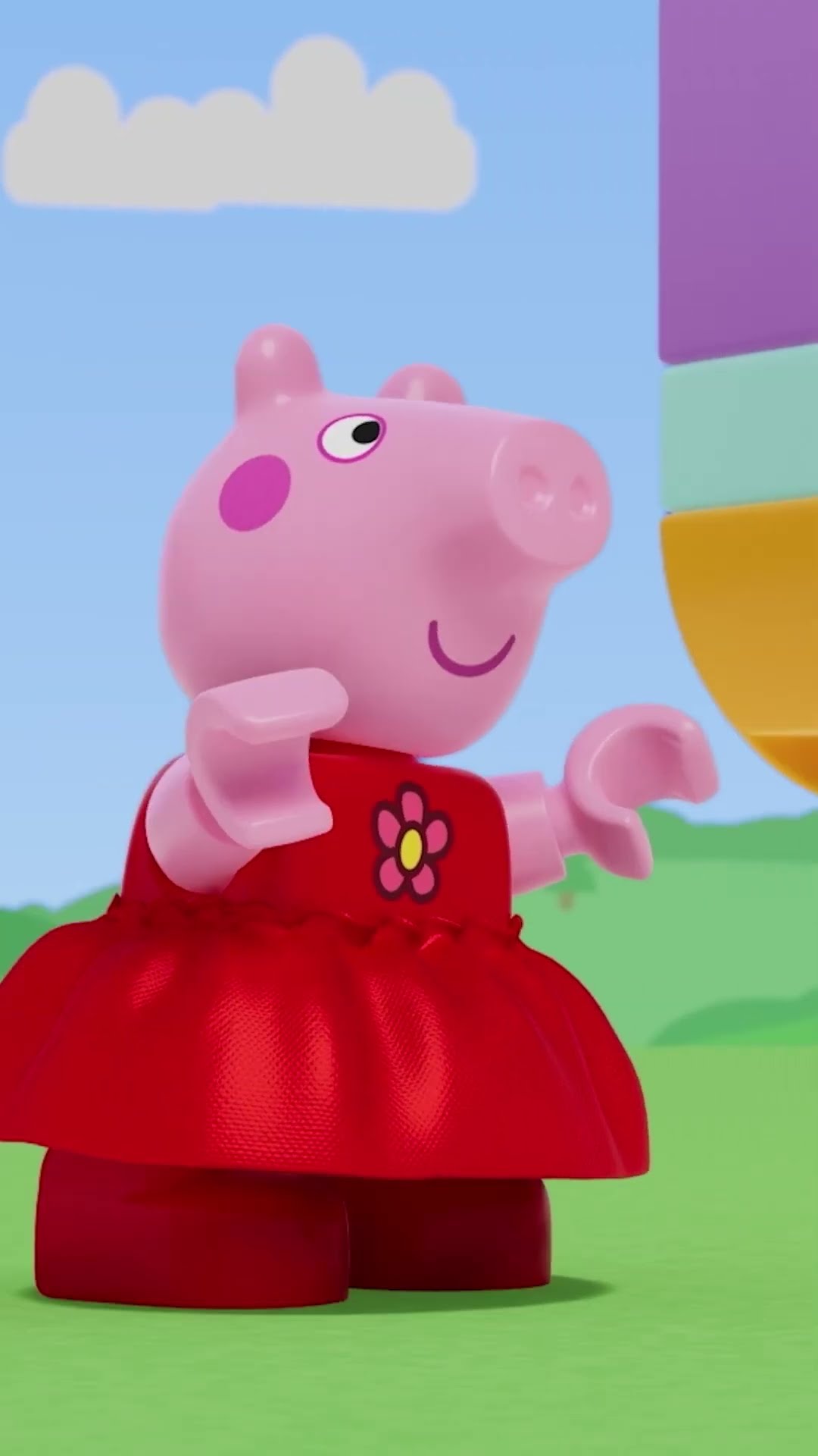 Caça aos Ovos de Páscoa #ContosdaPeppaPig #PeppaPig #Shorts #LEGODUPLO