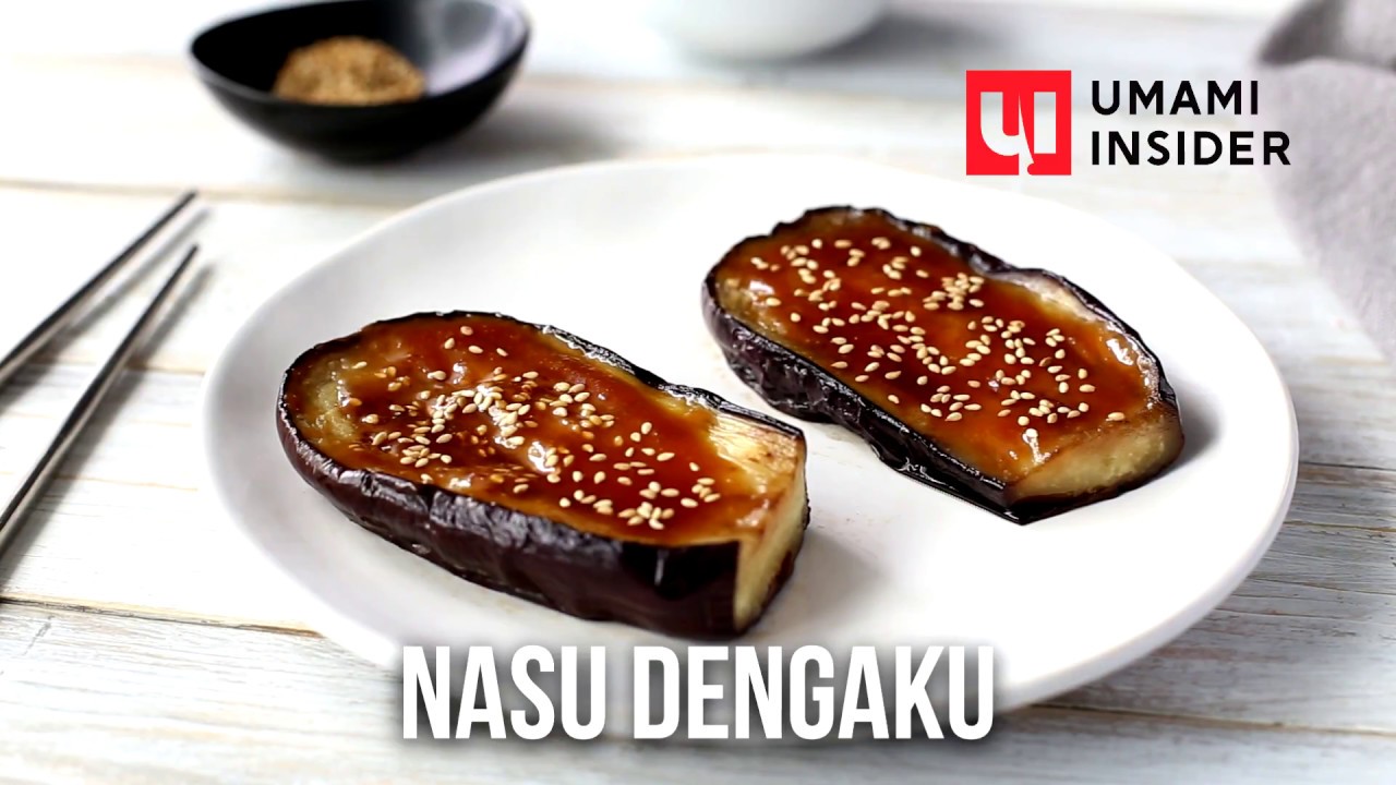 Nasu Dengaku (Misoglazed Eggplant) YouTube