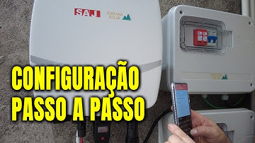 Configuração Monitoramento Wi Fi Inversor SAJ OnGrid | @SerranaSolar