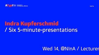 Six 5-minute-presentations
