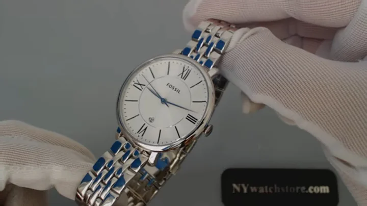 Women's Fossil Jacqueline Stainless Steel Watch ES...