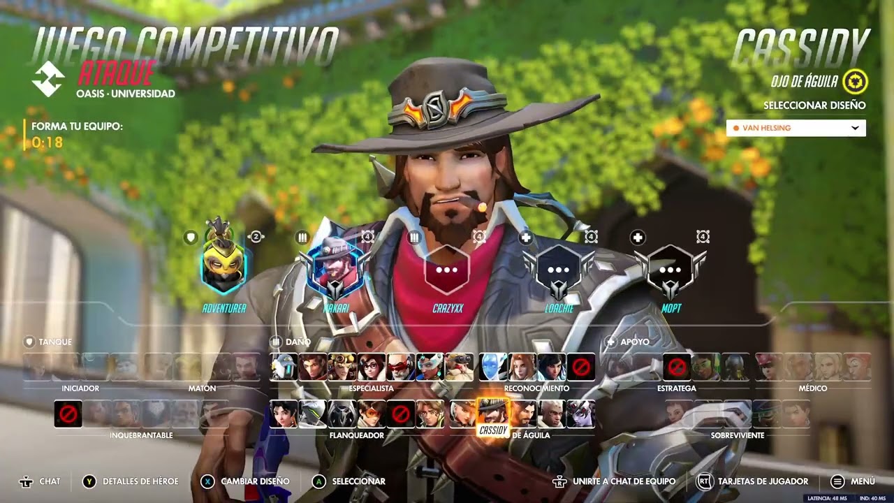 saliendo de plata overwatch 😘👌