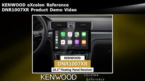 KENWOOD eXcelon Reference DNR1007XR Product Demo Video