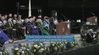 Sarina Thapar, College of Pharmacy student speaker