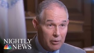 EPA Head Scott Pruitt Faces Growing Ethics Controversy | NBC Nightly News