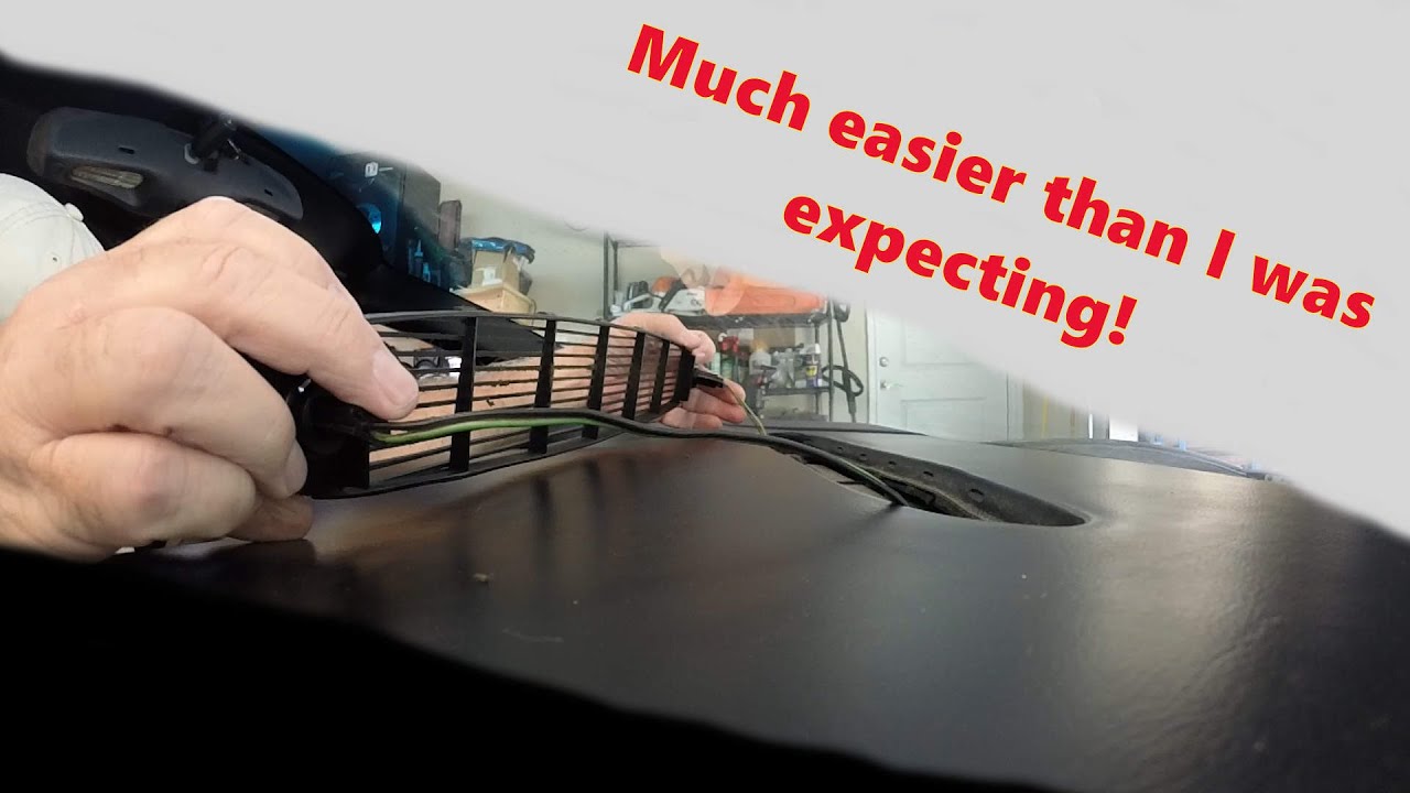 C5 Corvette headlight and sun load sensor replacement - YouTube