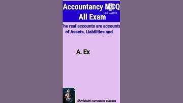 ✅💯Most important MCQ Accounts#accounting #commerce