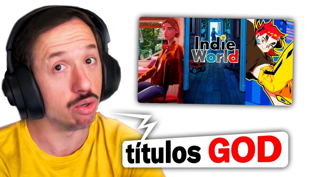 reacciono al NINTENDO INDIE WORLD