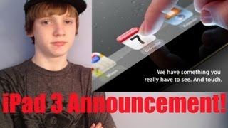 iPad 3 Announcement Confirmed by Apple!