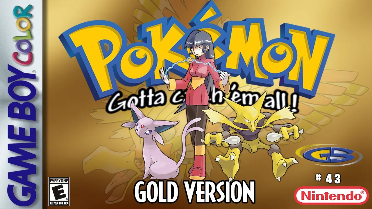 Pokemon Gold Part 43 Saffron Gym Leader Sabrina YouTube