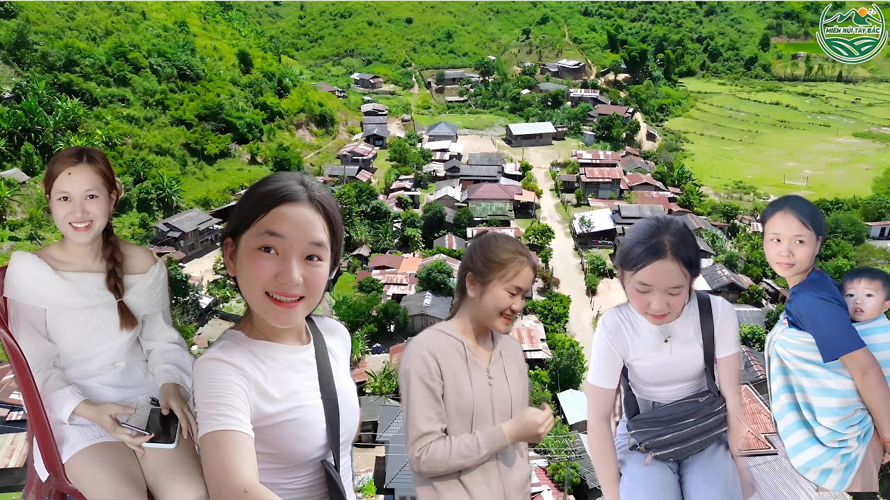 Khám Chợ Phiên Và Bản Làng Bên Nước LÀO Bình Yên Quá | Miền núi tây bắc