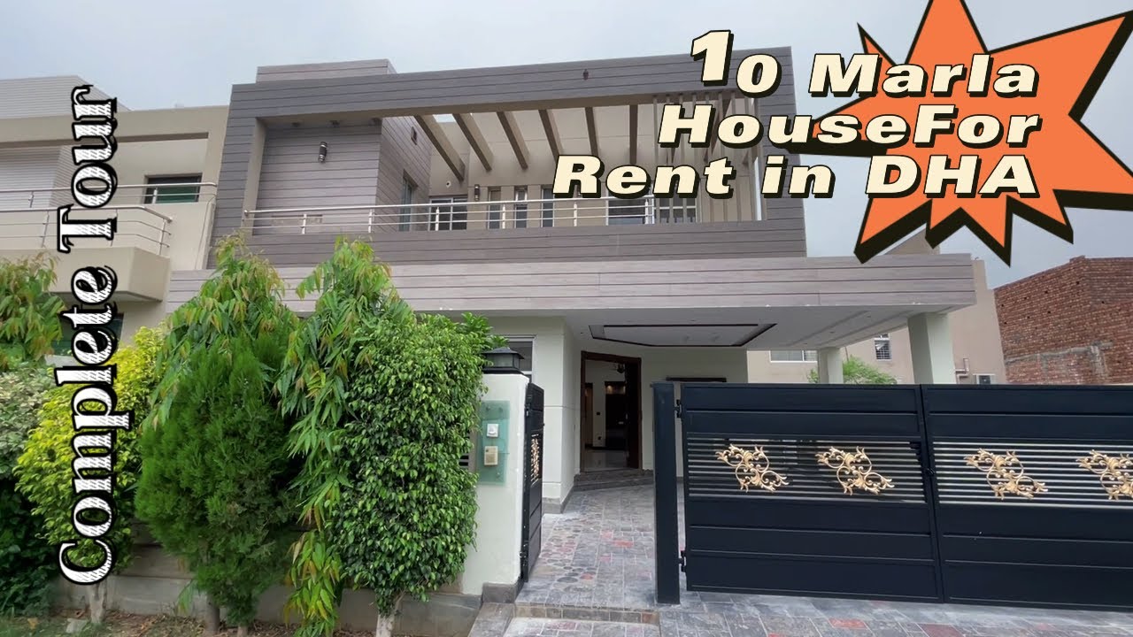 10 Marla Full basement House for rent in DHA 5 bedrooms YouTube