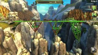 Bridge Constructor Medieval Chapter 4 Bridge 11 Solution