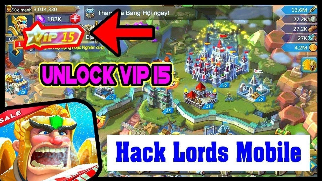 cách tải lords Mobile hack trên điện thoại cực dễ