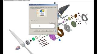 Exploded View - Creating a PDF in Alibre Design (Legacy Interface)