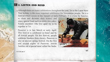 ENGLISH 9 (OLD) UNIT 8 - GETTING STARTED + LISTEN AND READ