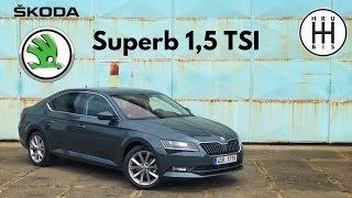 TEST Škoda Superb 1,5 TSI