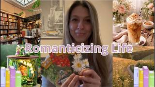 Romanticizing Life: Getting ready for spring, cozy day in the life, shopping, solo-date, nature walk