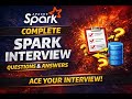 Spark Complete Interview Questions &amp; Answers | Ace Your Spark Interview
