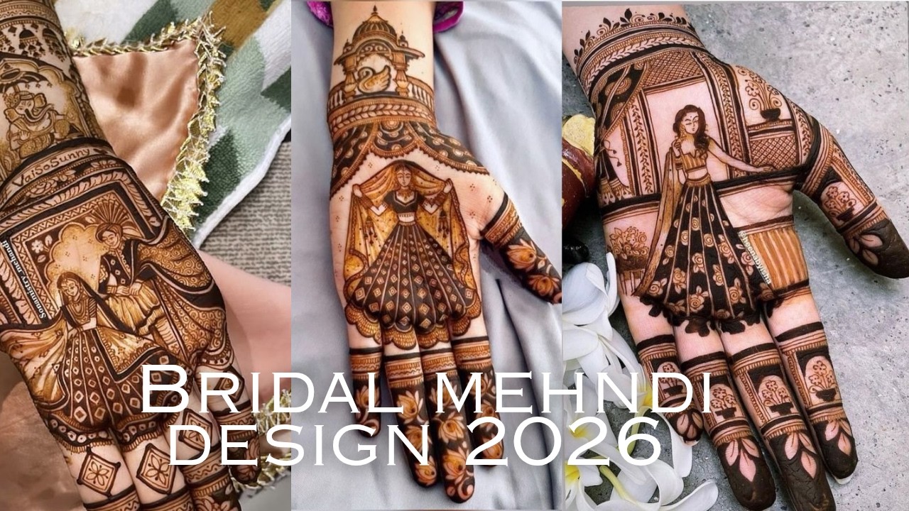 Bridal mehndi design 2026 /Beautiful ideas design /latest design /Zainab Liauqat mehndi design