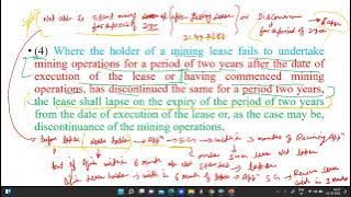 MMDR 1957/MINES INSPECTOR/DISTRICT MINING OFFICER/MINERAL DEVELOPMENT OFFICER/OSSC/MINING PLUS