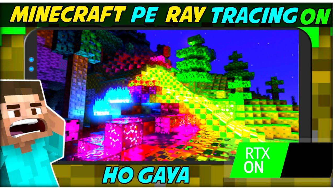 How To Enable Ray Tracing In Minecraft PE 1.20, Minecraft