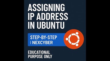 Assigning IP Address in Ubuntu (Step-by-Step Guide) | Educational Purpose Only