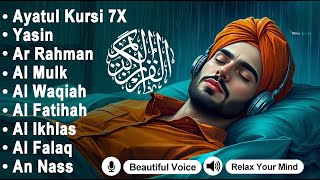 Download Lagu Quran recitation in a peaceful voice, Ayat Al Kursi, Al mulk, yasin, al Waqiah, arrahman, ALAA AQEL MP3