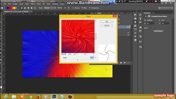 Abstract Twisted Light Fibers Effect Photoshop cc Tutorial