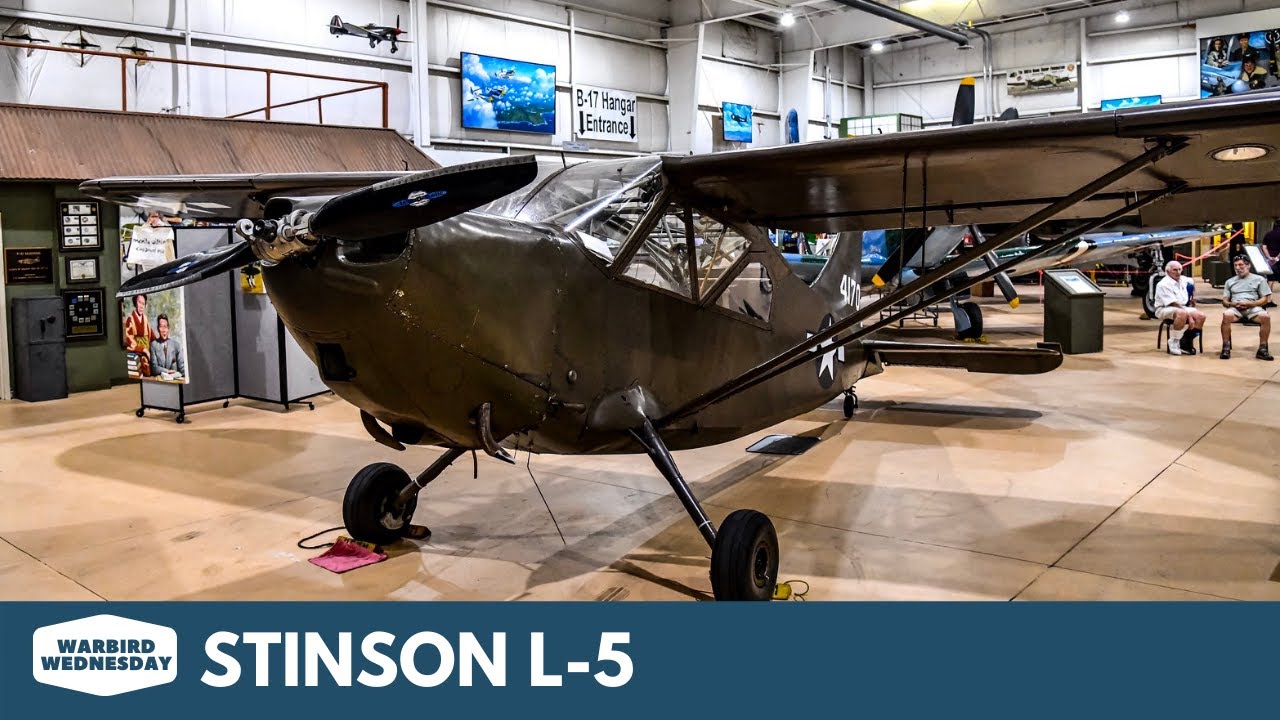 Stinson L-5 Sentinel – Warbird Wednesday Episode 43 – Palm Springs