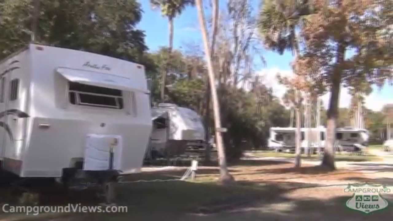 Campgroundviews Com New Smyrna Beach Rv Park And Campground New Smyrna Beach Florida Fl Youtube