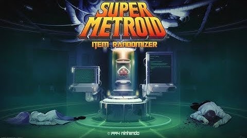 Super Metroid Item Randomizer Race 3-24-18