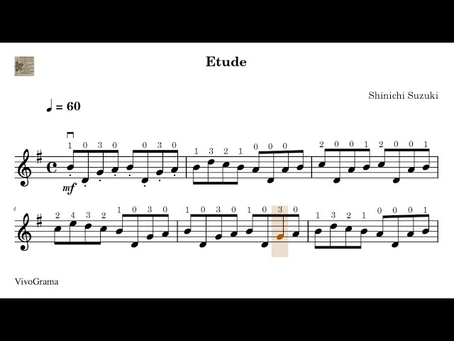 🎼 12. Etude - 1 - Violin Progressive Tempo - YouTube