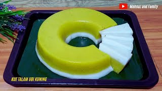 Cara Membuat KUE TALAM UBI JALAR KUNING, Enak, Gurih dan Lembut Banget