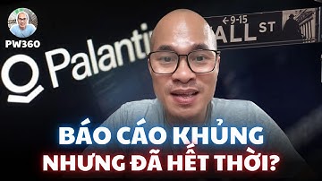 Bài báo cáo kỉ lục nhất nhóm software. Tại sao cổ phiếu PLTR vẫn lao dốc?