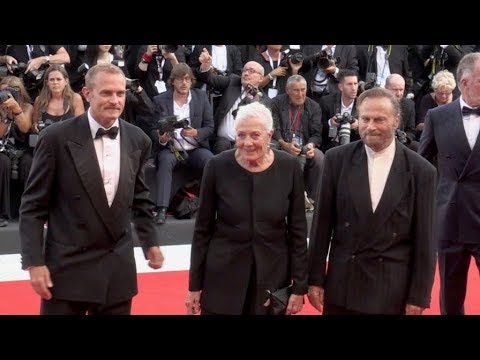 Vanessa Redgrave and more on the red carpet for the Premiere of First Man at the Venice Film Festiva