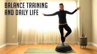 The Importance of Balance Training for Everyday Life  | BOSU® Balance Practice with Candace Moore