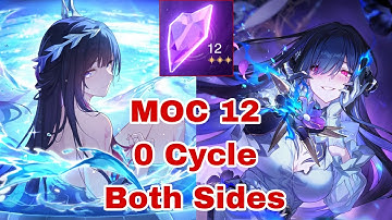 [ Honkai Star Rail ] Hysilens & Lingsha Memory of Chaos 12 | MOC 12 | 0 Cycle Both Sides 
