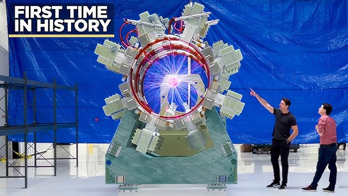 Inside the world's first reactor that will power Earth using the