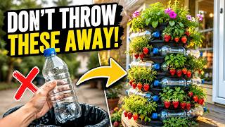 Stop throwing away bottles! make this genius diy tier