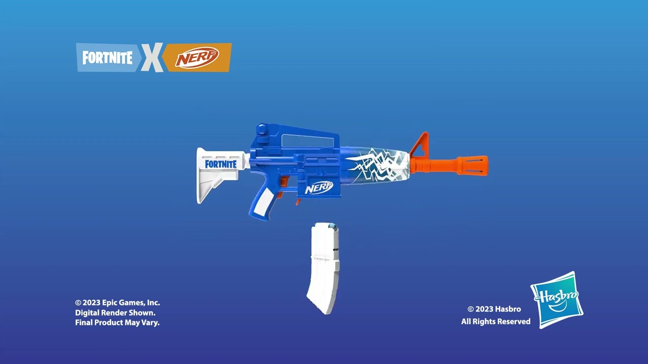 Nerf Fortnite Blue Shock – Toys4me