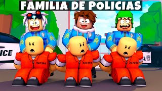 ¡SOMOS UNA FAMILIA DE POLICIAS EN ROBLOX! 🚓 ⭐️ 👮 | NOS CONVERTIMOS EN POLICIAS POR 1 DIA -  SRGATO