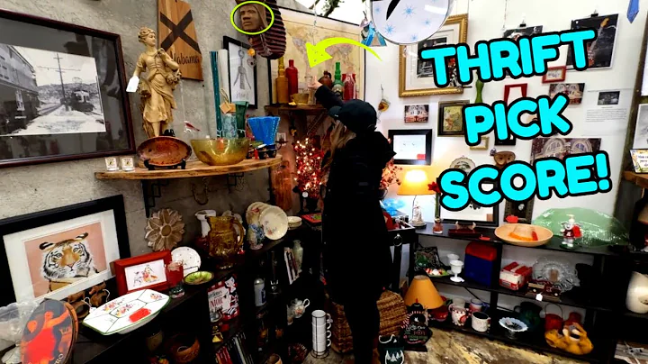 Antique Market SCORE! Picking for valuable Glass and antique furniture!