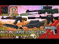Actual Guns CSO 3D Guns Addon V3.1.54 New Environment Update! MCPE 1.21.90+ | Creator Crafter321