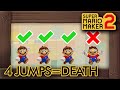 Super mario maker 2  if you jump 4 times you die 3d