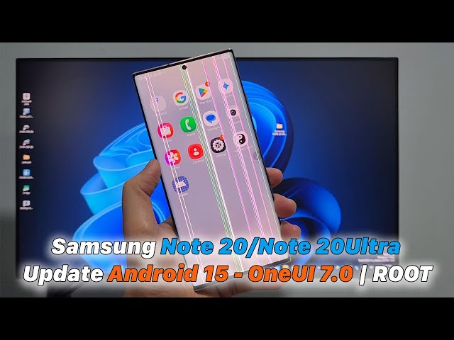 ブラジル版 Galaxy Note20 Ultra oneUI7化 Samsung Galaxy Note 20/Note 20 Ultra Update Android 15 - OneUI 7.0