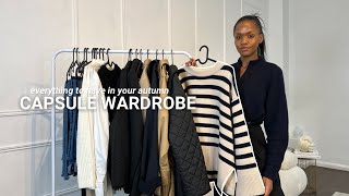 AUTUMN CAPSULE WARDROBE (everything you need to always look put together)